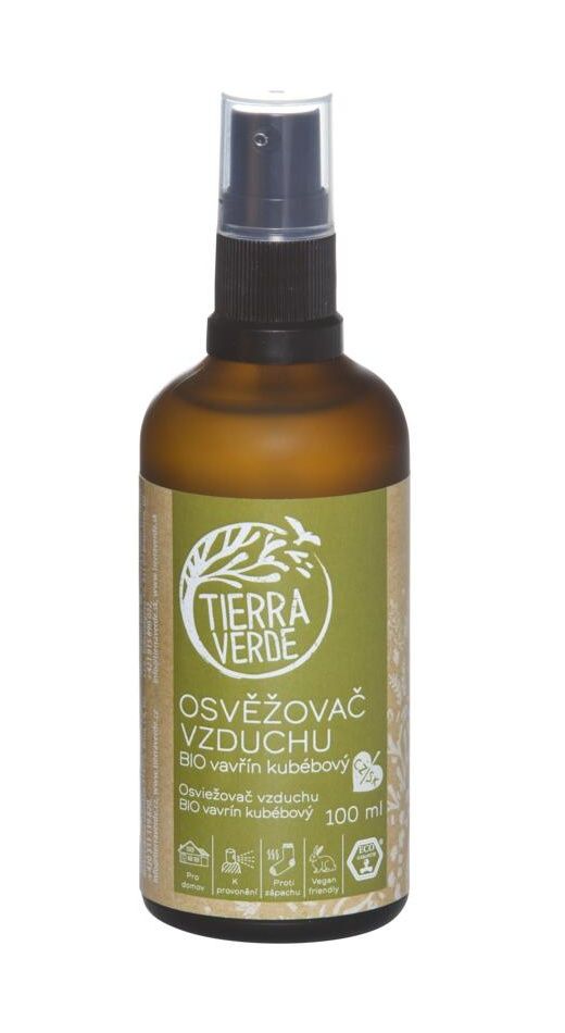 Tierra Verde Osvěžovač vzduchu BIO vavřín kubébový 100 ml Tierra Verde