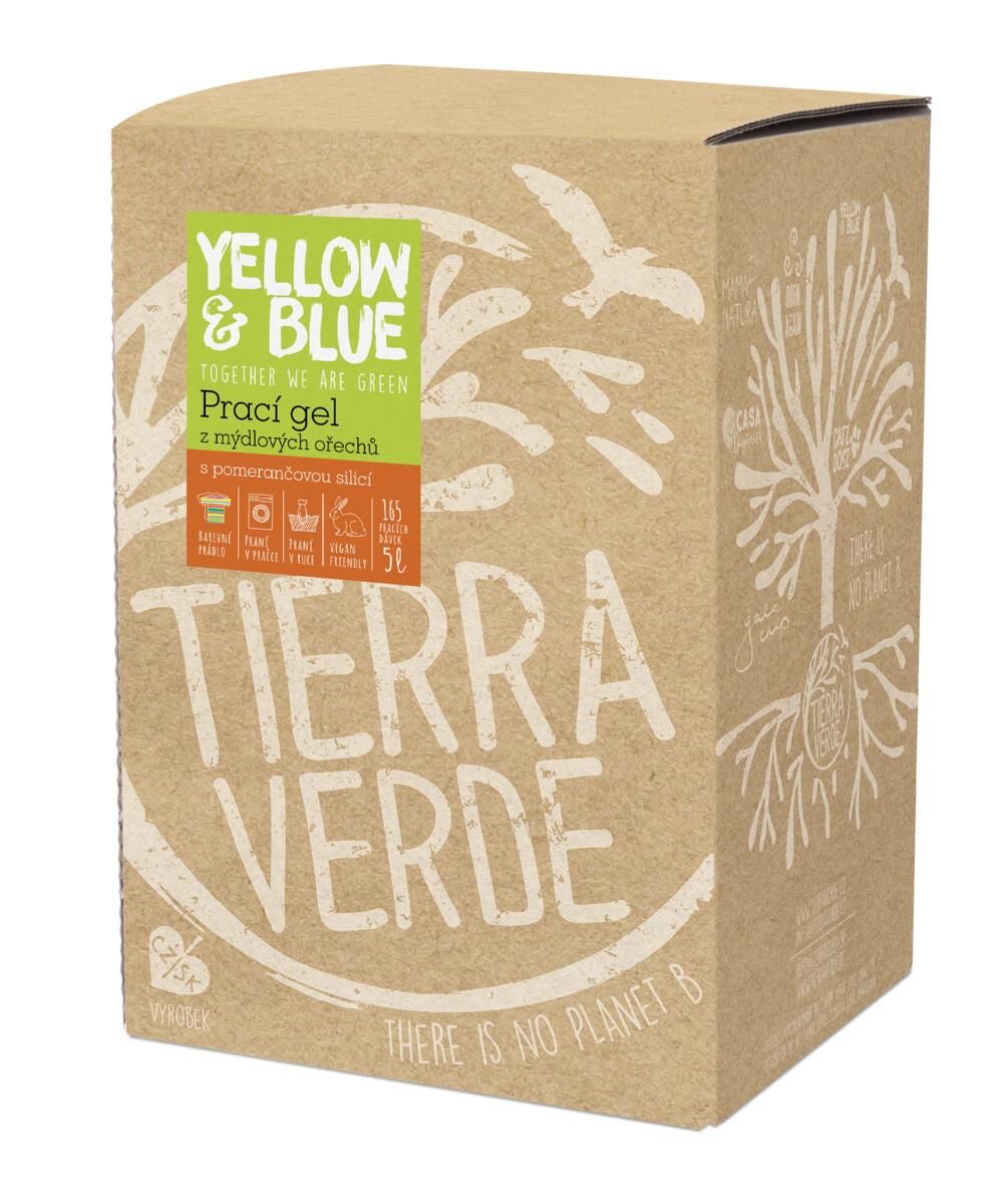 Tierra Verde Prací gel pomeranč 5 l Tierra Verde