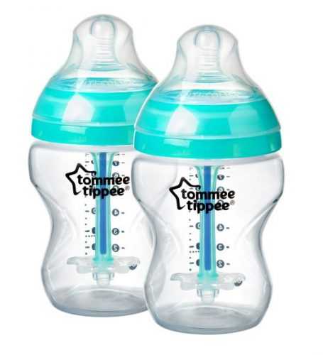 Tommee Tippee C2N ANTI-COLIC 0m+ 260 ml kojenecká láhev 2 ks Tommee Tippee