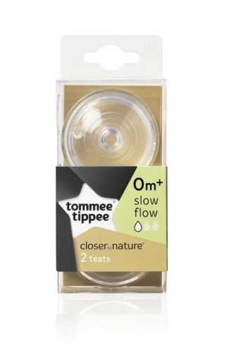 Tommee Tippee C2N pomalý průtok 0m+ náhradní savička 2 ks Tommee Tippee