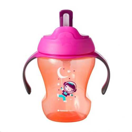 Tommee Tippee Explora Easy Drink 6m+ 230 ml netekoucí hrnek s brčkem 1 ks Tommee Tippee