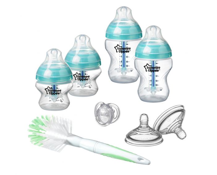 Tommee Tippee Sada kojeneckých lahví C2N ANTI-COLIC + kartáč Tommee Tippee