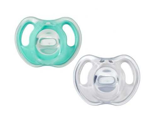 Tommee Tippee Šidítko silikon Ultra-light 6-18m 2 ks Tommee Tippee