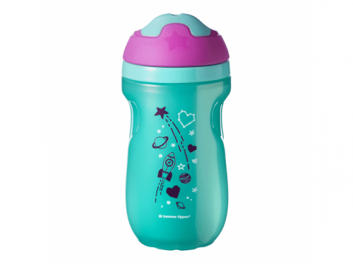 Tommee Tippee Sippee Cup 12m+ netekoucí termohrnek 260 ml Pink Tommee Tippee