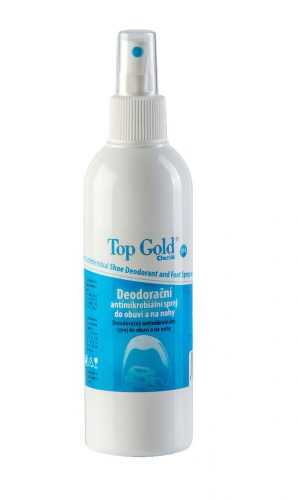 Top gold Deodorační antimikrobiální sprej na nohy a do obuvi 150 g Top gold