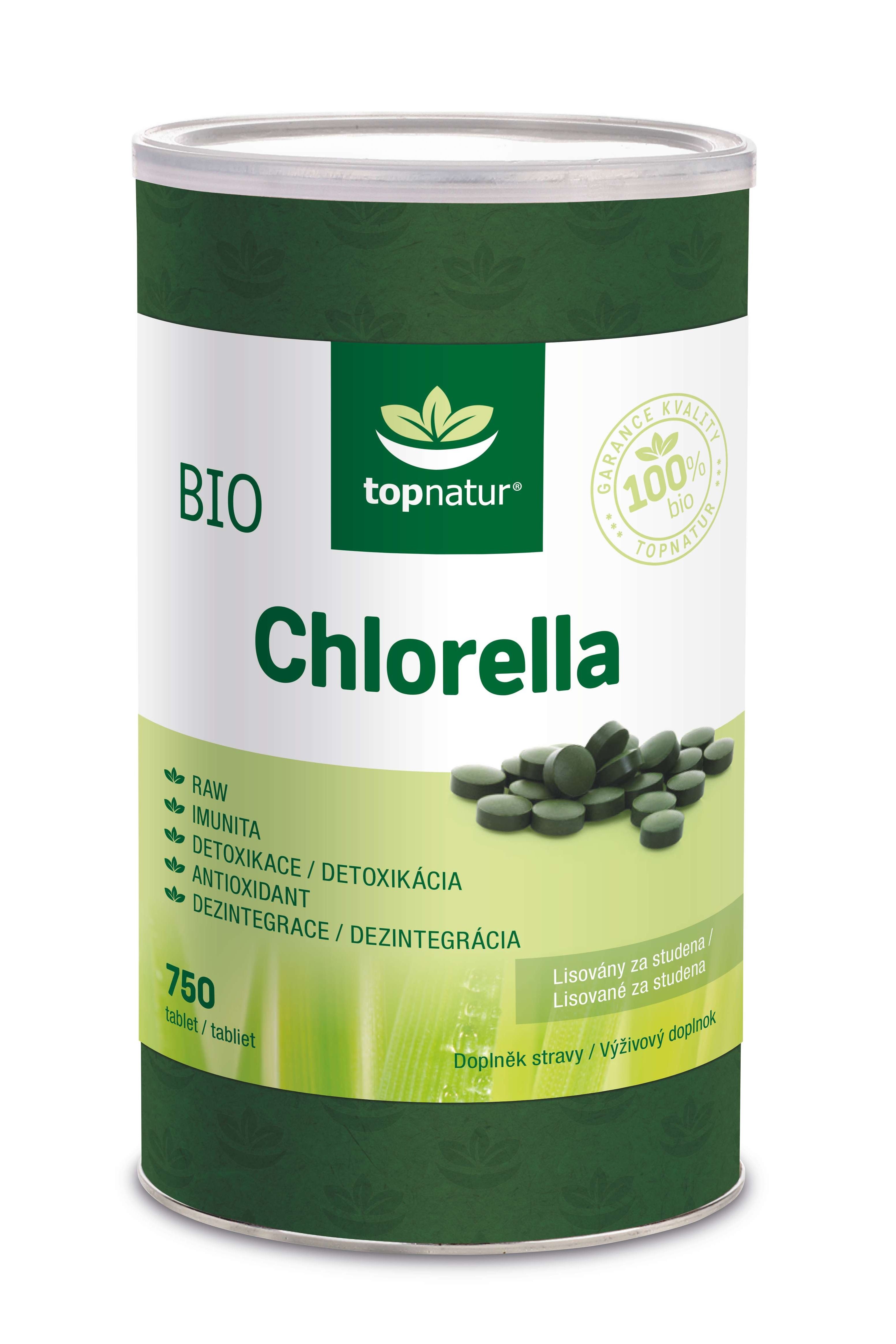 Topnatur BIO Chlorella 750 tablet Topnatur