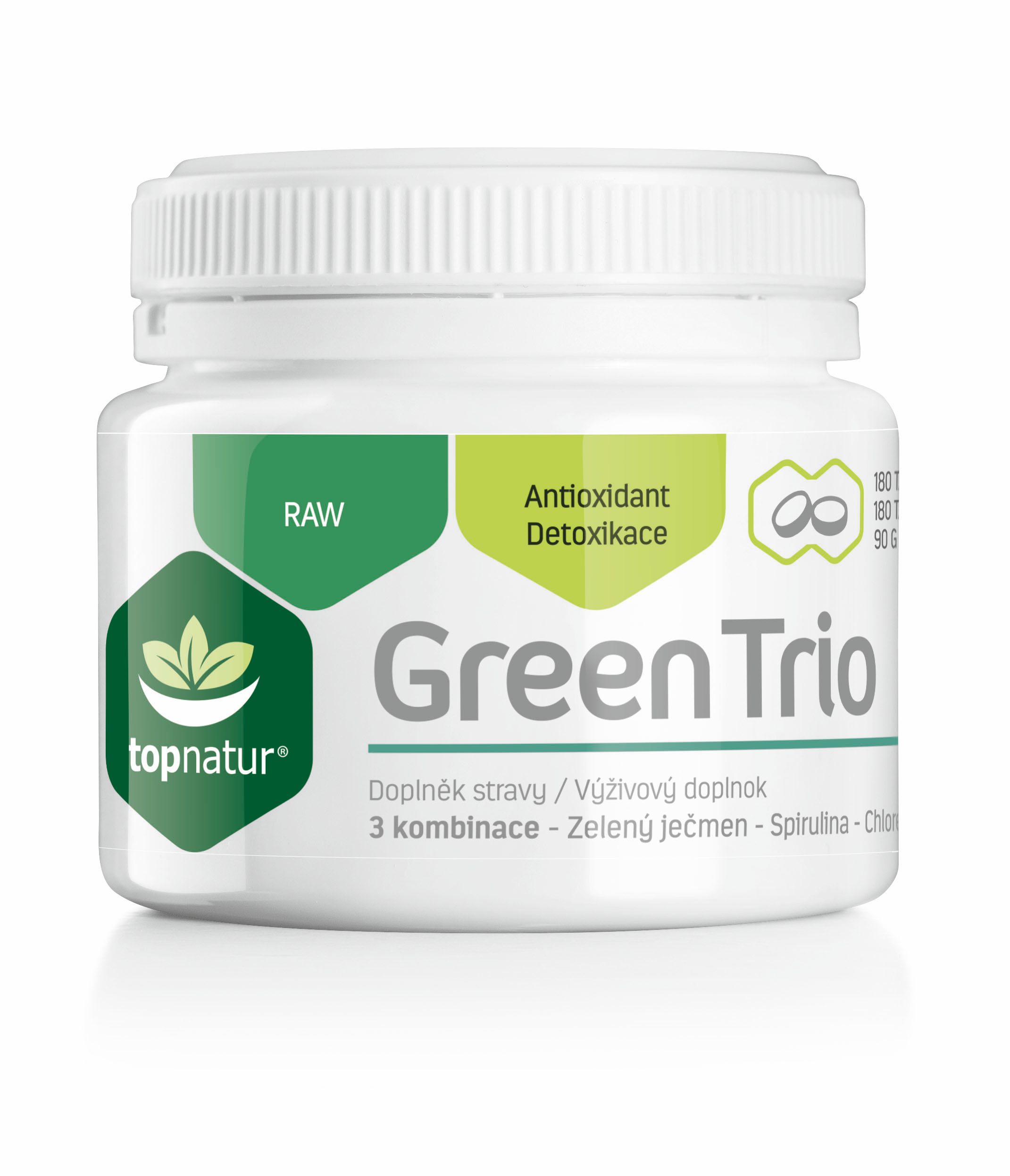 Topnatur Green trio 180 tablet Topnatur