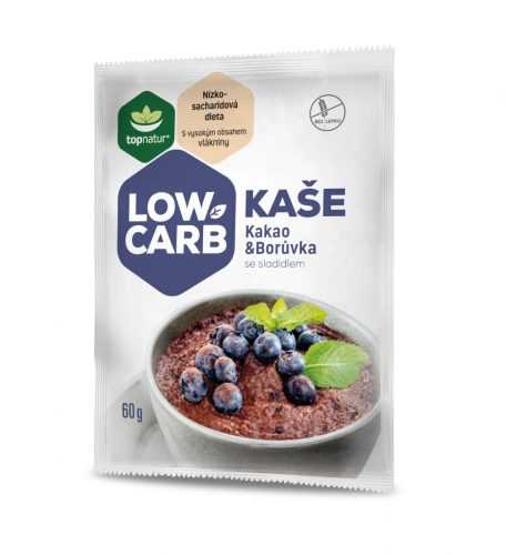 Topnatur Low Carb Kaše kakao a borůvka 60 g Topnatur