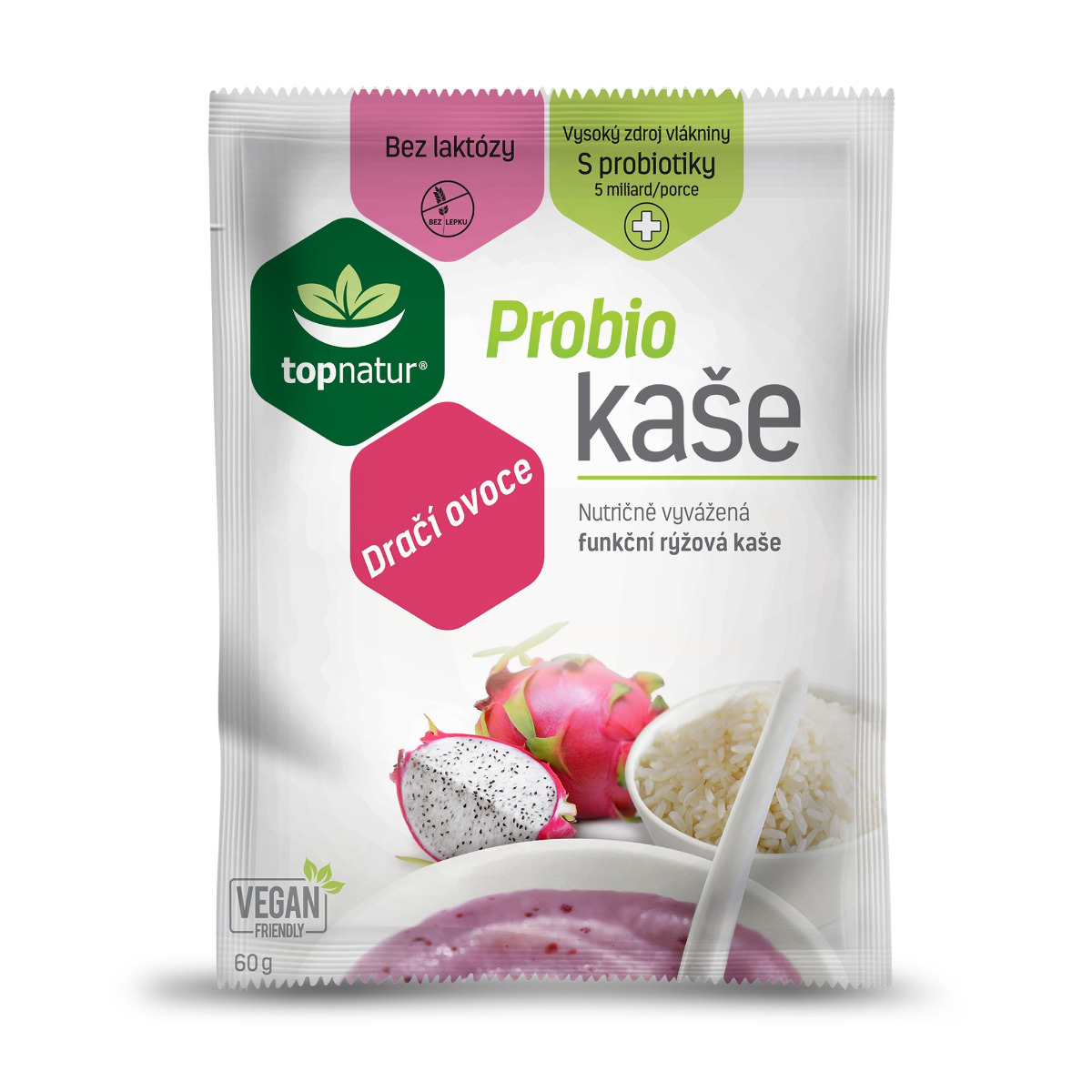 Topnatur Probio dračí ovoce kaše 25x60 g Topnatur