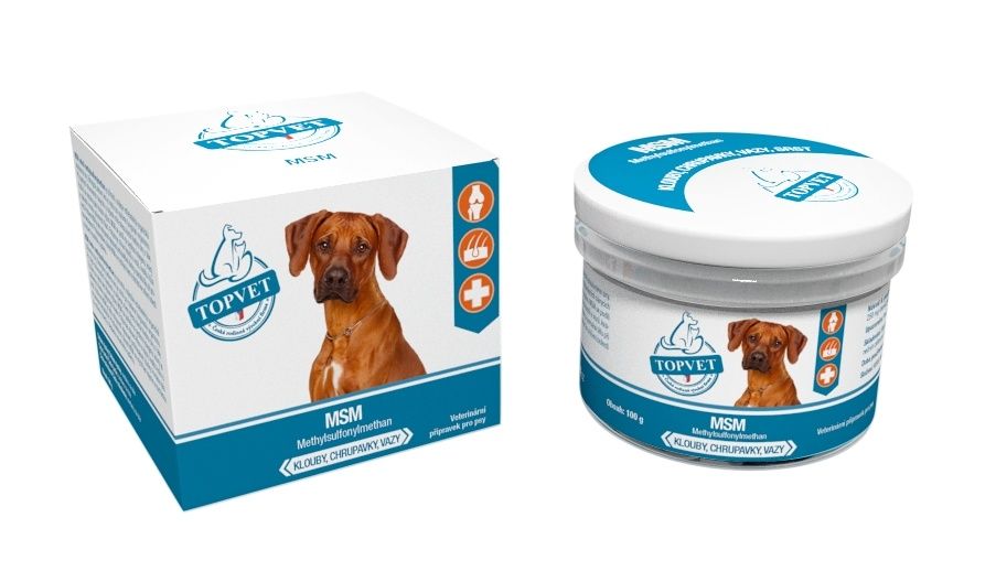 Topvet For Pets MSM pro psy 100 g Topvet