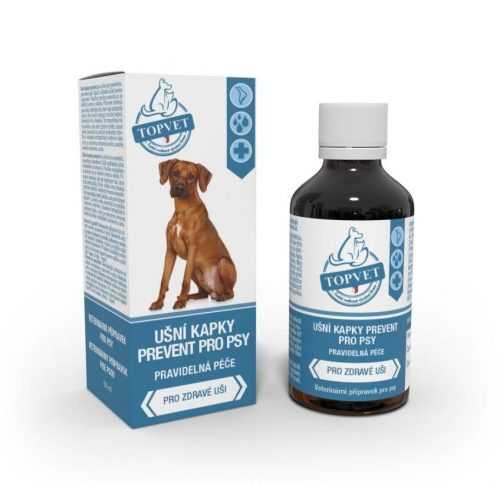 Topvet For Pets Ušní kapky Prevent pro psy 50 ml Topvet