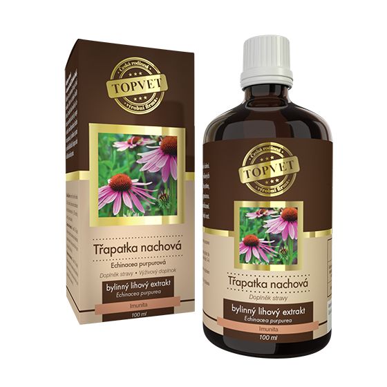 Topvet Třapatka nachová Echinacea extrakt 100 ml Topvet