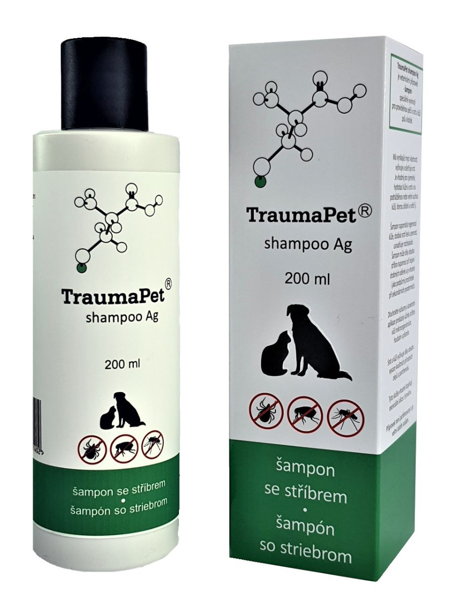 TraumaPet Ag Šampon se stříbrem 200 ml TraumaPet