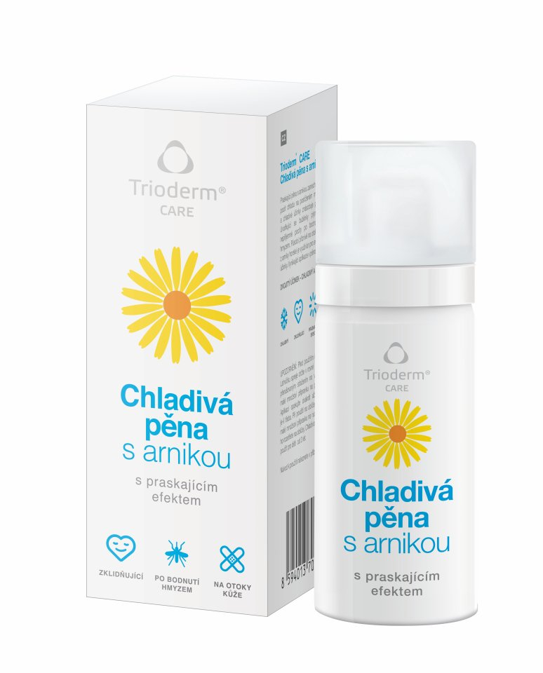 Trioderm CARE Chladivá pěna s arnikou 35 ml Trioderm