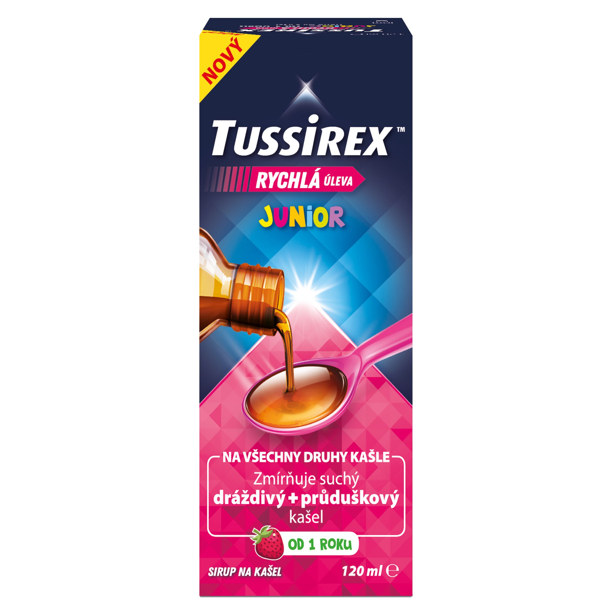 Tussirex Junior sirup 120 ml Tussirex