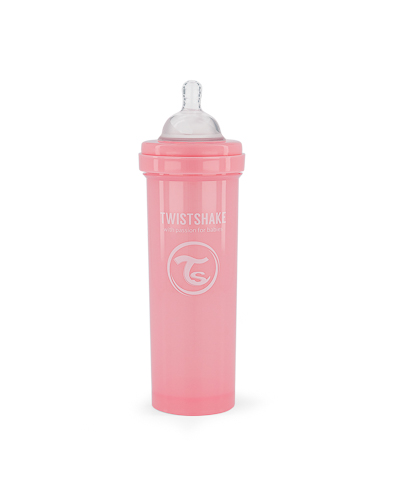 Twistshake Anti-Colic kojenecká láhev 330 ml růžová Twistshake