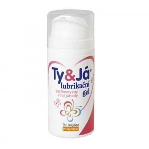 Ty&já Lubrikační gel parfémovaný jahoda 100 ml Ty&já