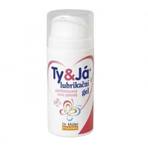 Ty&já Lubrikační gel parfémovaný jahoda 100 ml Ty&já