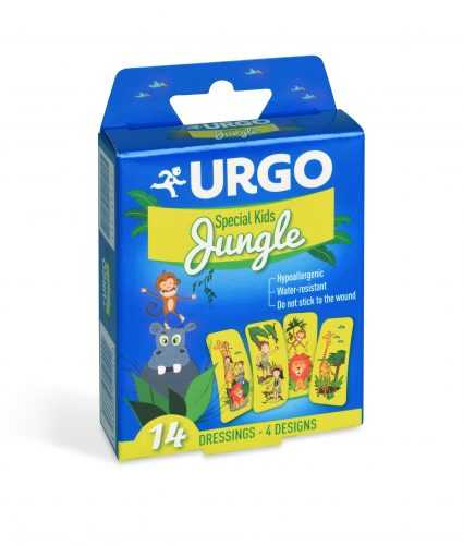 Urgo Special Kids JUNGLE dětská náplast 14 ks Urgo