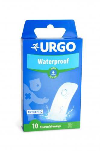 Urgo Waterproof 2 velikosti voděodolná náplast 10 ks Urgo
