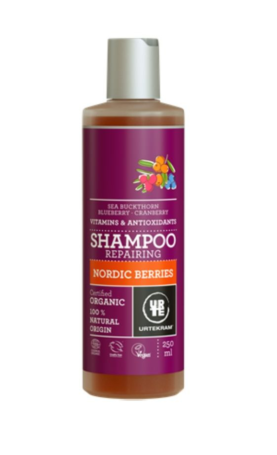 Urtekram Šampon na poškozené vlasy Nordic Berries 250 ml Urtekram