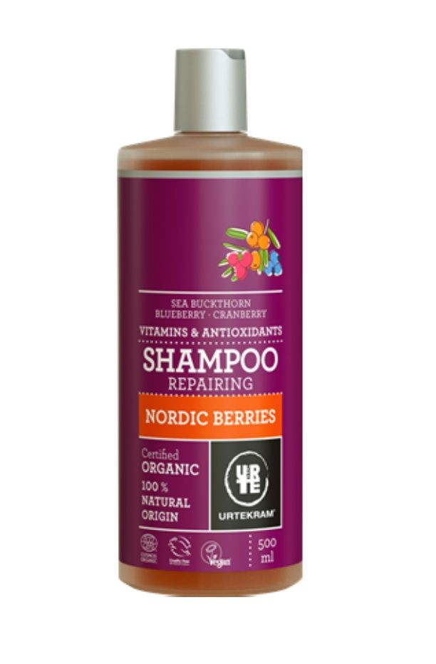 Urtekram Šampon na poškozené vlasy Nordic Berries 500 ml Urtekram