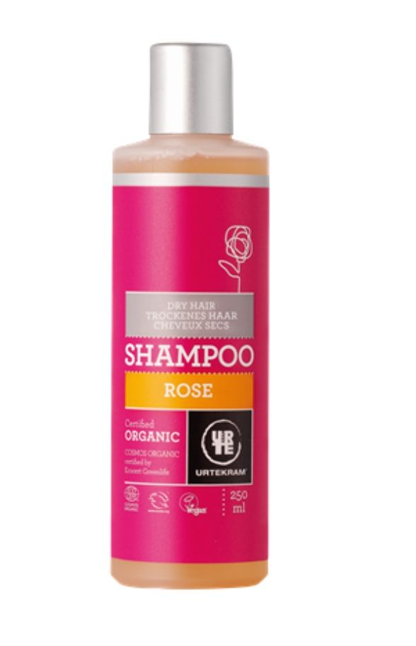 Urtekram Šampon na suché vlasy Růže 250 ml Urtekram