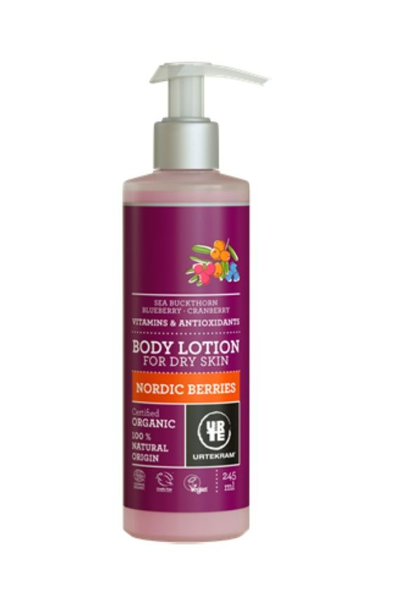 Urtekram Tělové mléko Nordic Berries 245 ml Urtekram