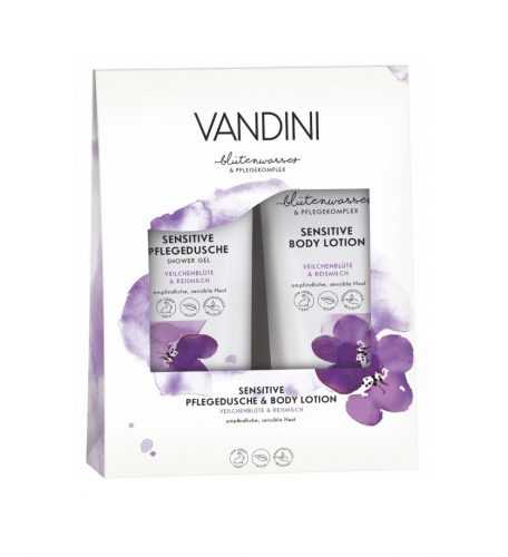 VANDINI SENSITIVE sprchový gel 200 ml + tělový lotion 200 ml VANDINI