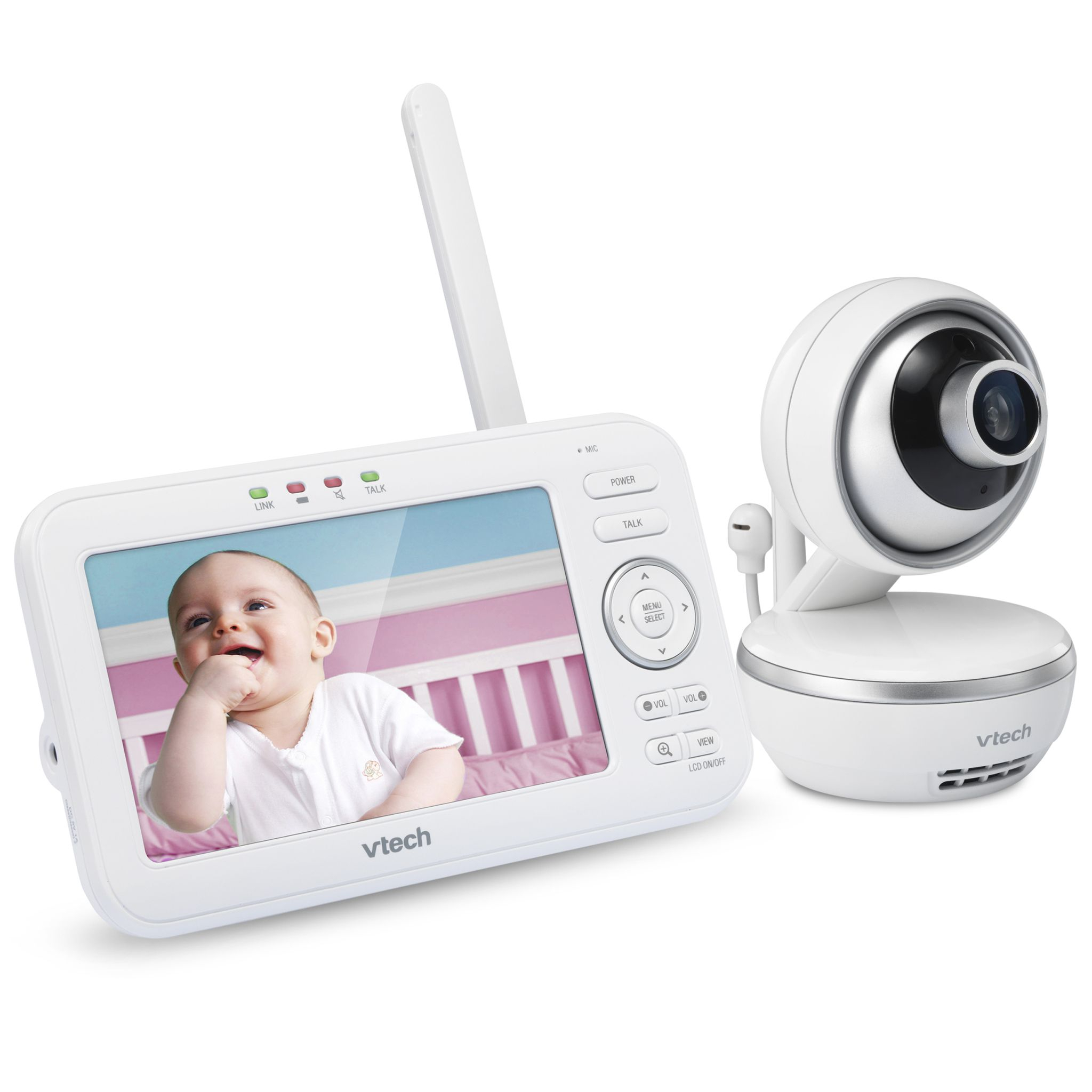 VTECH VM5261 Dětská video chůvička s pozorovacím úhlem 270° VTECH