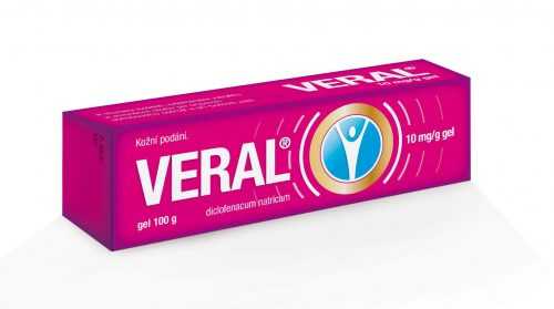 Veral 10 mg/g gel 100 g Veral
