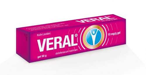 Veral 10mg/g gel 50 g Veral