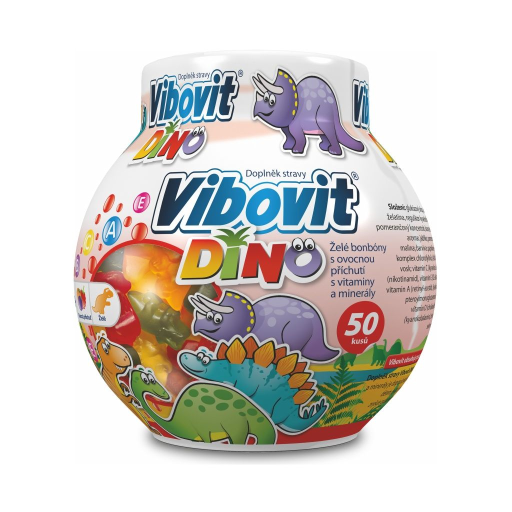 Vibovit DINO želé multivitamíny 50 ks Vibovit