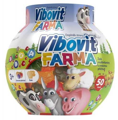 Vibovit FARMA želé multivitamíny 50 ks Vibovit