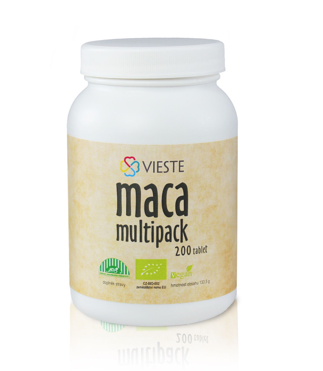 Vieste Maca multipack BIO 200 tablet Vieste