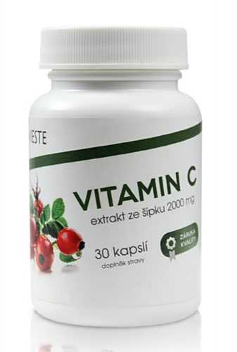 Vieste Vitamin C ze šípku 2000 mg 30 kapslí Vieste