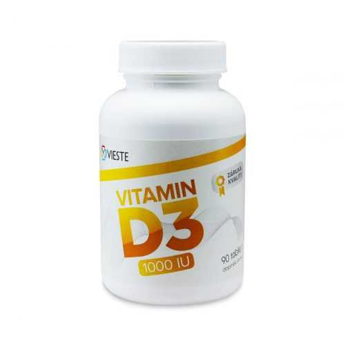 Vieste Vitamin D3 1000 IU 90 tablet Vieste