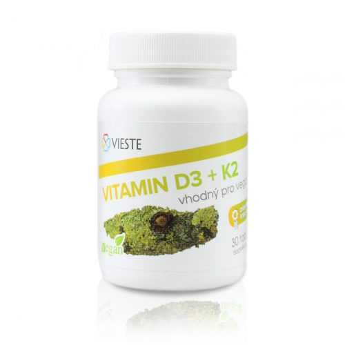 Vieste Vitamin D3 + K2 30 tablet Vieste