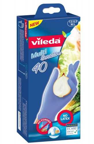 Vileda Multi Sensitive vel. M/L rukavice 40 ks Vileda