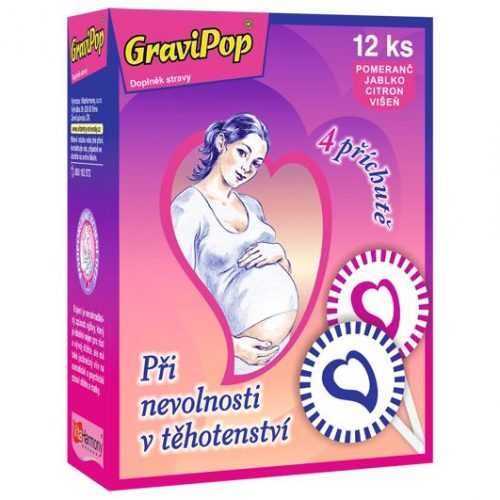 VitaHarmony GraviPop lízátka při nevolnosti v těhotenství 12 ks VitaHarmony