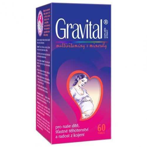 VitaHarmony Gravital pro těhotné a kojící ženy 60 tablet VitaHarmony