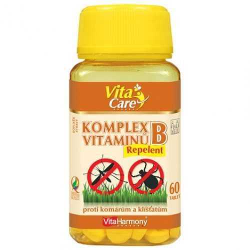 VitaHarmony Komplex vitaminů B Repelent 60 tablet VitaHarmony