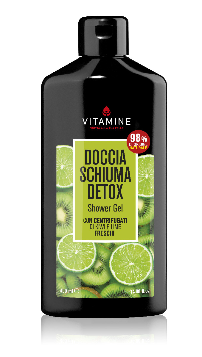 Vitamine Detox Kiwi a limetka sprchový gel 400 ml Vitamine
