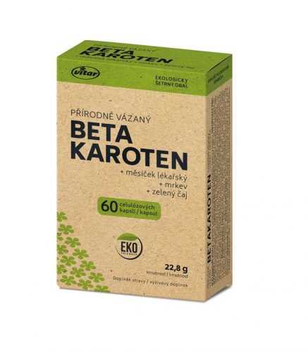 Vitar Betakaroten EKO 60 kapslí Vitar