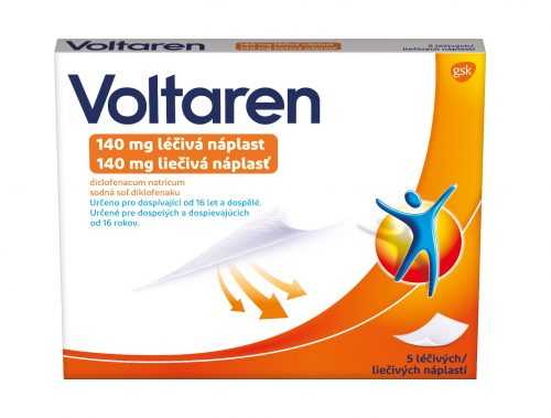 Voltaren 140 mg léčivá náplast 5 ks Voltaren
