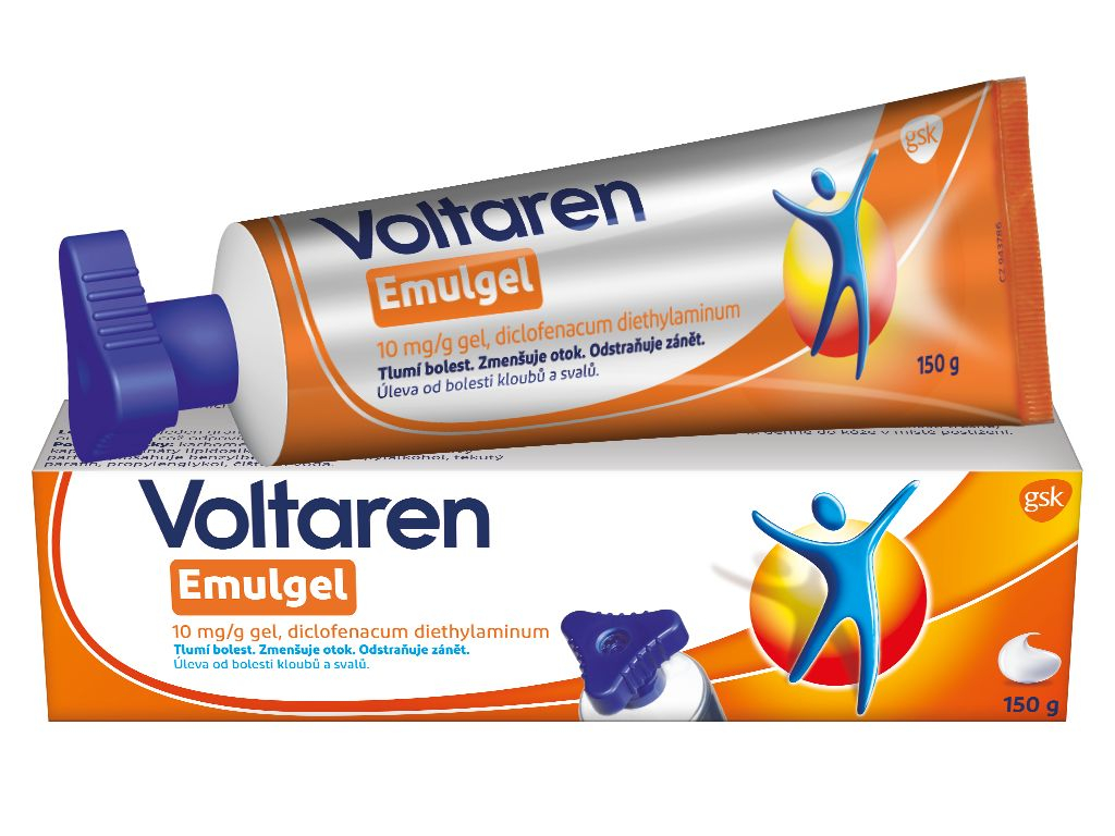 Voltaren Emulgel 10 mg/g gel 150 g Voltaren