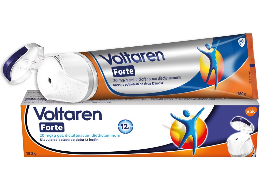 Voltaren Forte 20 mg/g gel 180 g Voltaren