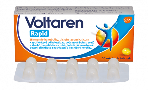 Voltaren Rapid 25 mg 10 tobolek Voltaren