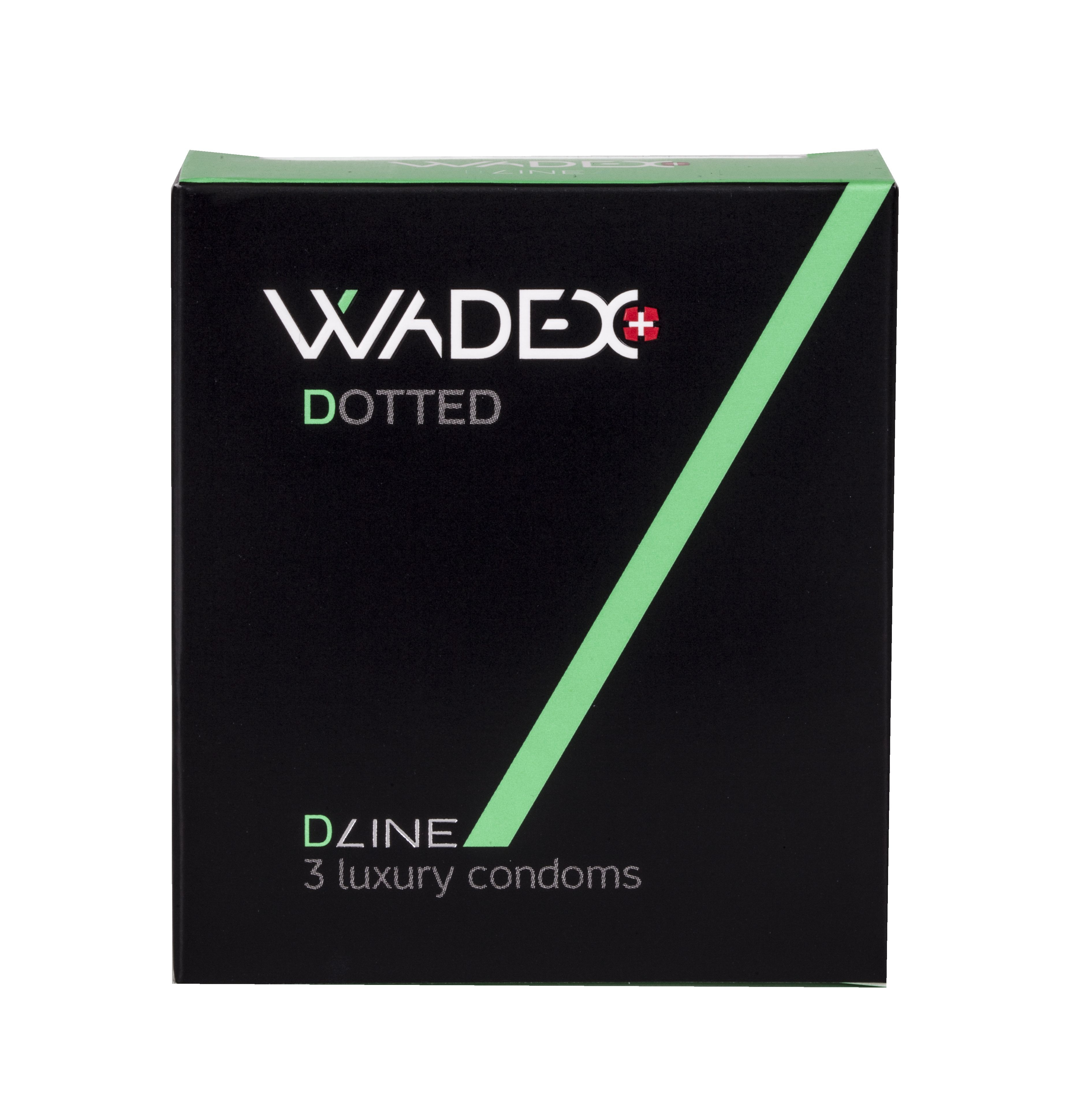 WADEX Dotted kondomy 3 ks WADEX