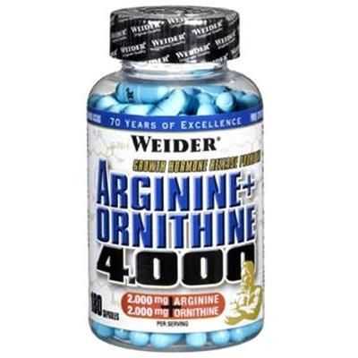 WEIDER Arginine + Ornithine 4.000 180 kapslí WEIDER